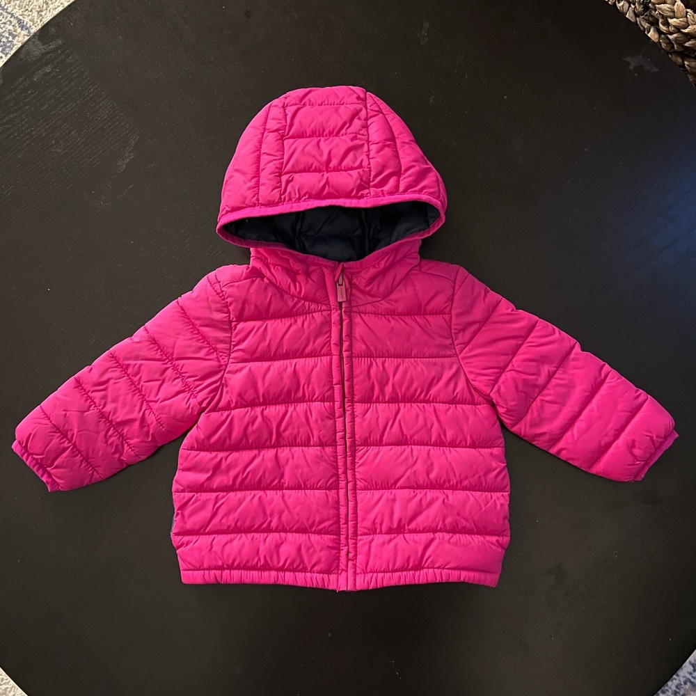 Old Navy puffer jacket - 12-18 months - EUC